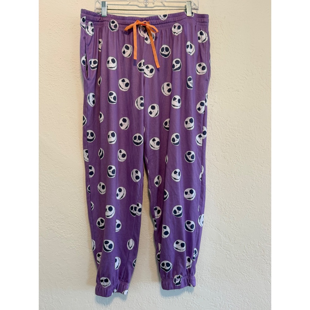 Disney Nightmare Before Christmas Jack Skellington Pajama Pants XXL 18W-20W